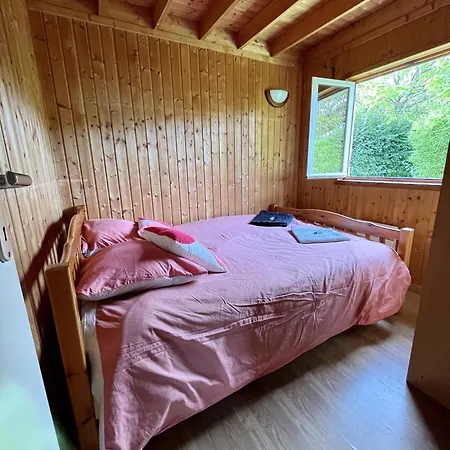 Le Chalet Rose Avec Piscine Couverte Collective Chalet